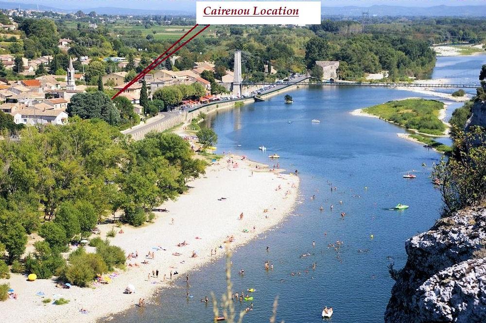 Cairenou Location Apartment Saint-Martin-dʼArdèche Bagian luar foto